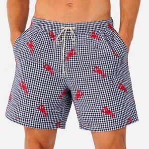 Preppy Coastal Old money J.McLaughlin Men’s Swim Trunks  XL *2 for 20*